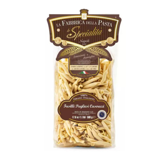 Fusilli Pugliesi Caserecci – Pasta aus Gragnano IGP 500 g
