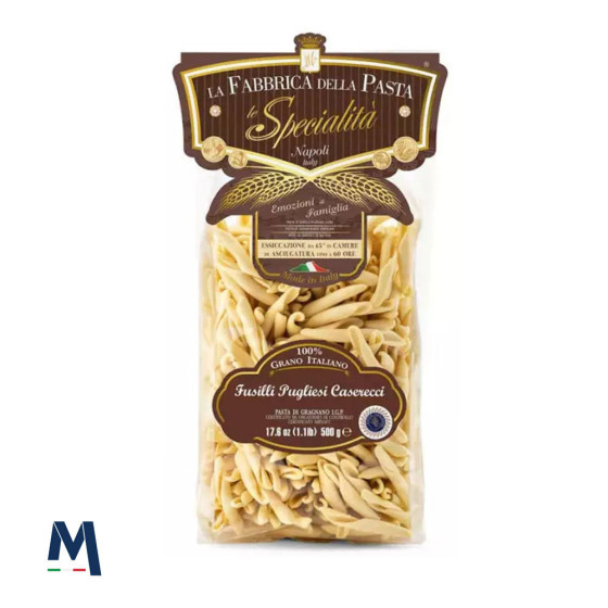 Fusilli Pugliesi Caserecci - Pasta di Gragnano IGP 500 gr