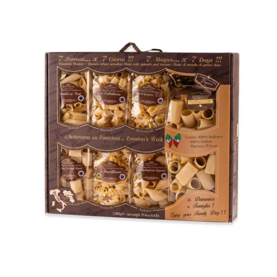 7 Formate für 7 Tage – Pasta aus Gragnano IGP 2 kg