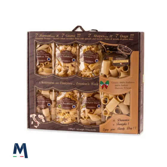 7 formats pour 7 jours - Pâtes de Gragnano IGP 2 kg