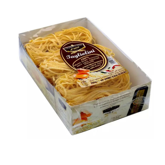 Tagliolini all'uovo - Pasta di Gragnano IGP 250 gr