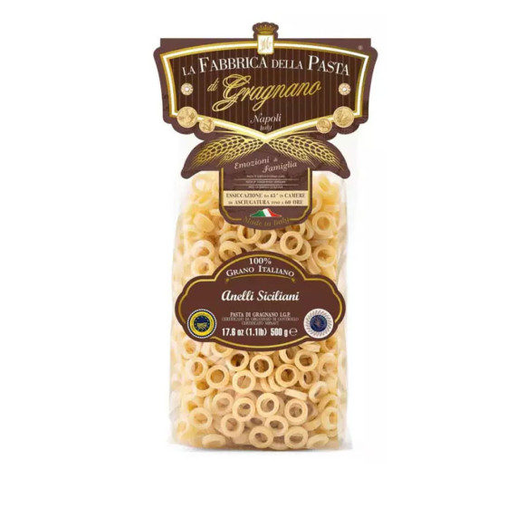 Anelli Siciliani - Pasta di Gragnano IGP 500 gr
