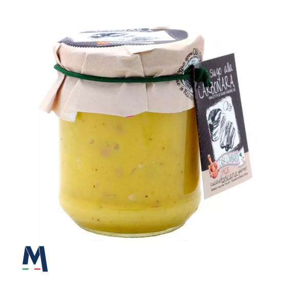 Sugo alla Carbonara 180 gr Casa Lombardi