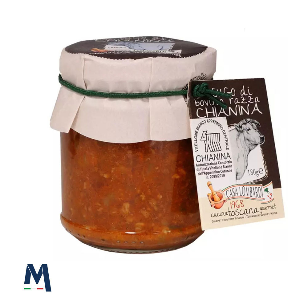Sugo al Ragù di Chianina 180 gr Casa Lombardi