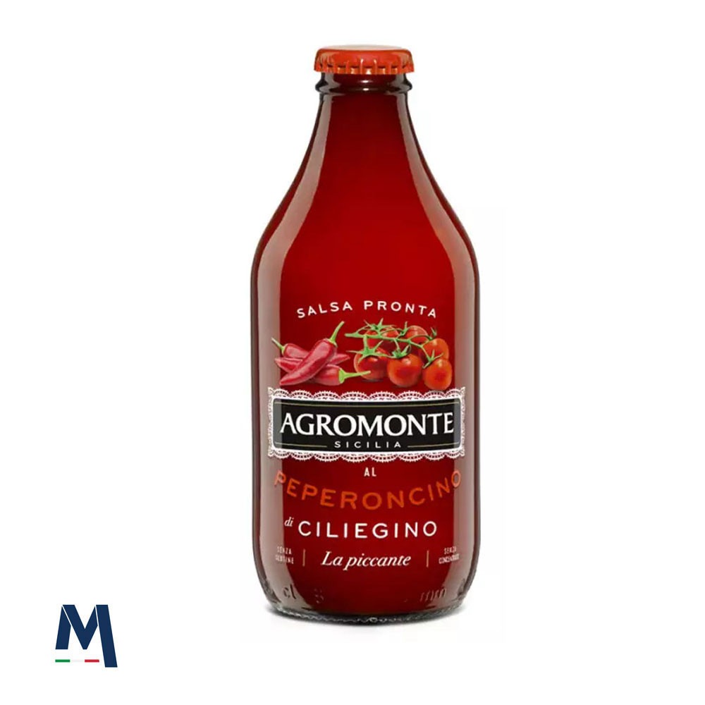 Sauce de Tomate Cerises et Piment Piquant prête à l'emploi 330 gr