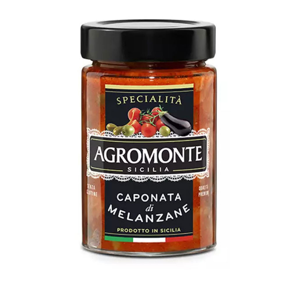 Aubergine caponata 200 g Agromonte