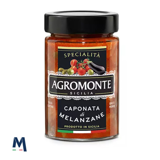 Caponata d'Aubergines 200 gr Agromonte