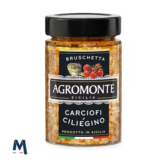 Bruschetta mit Artischocken und Kirschtomaten 200 g Agromonte