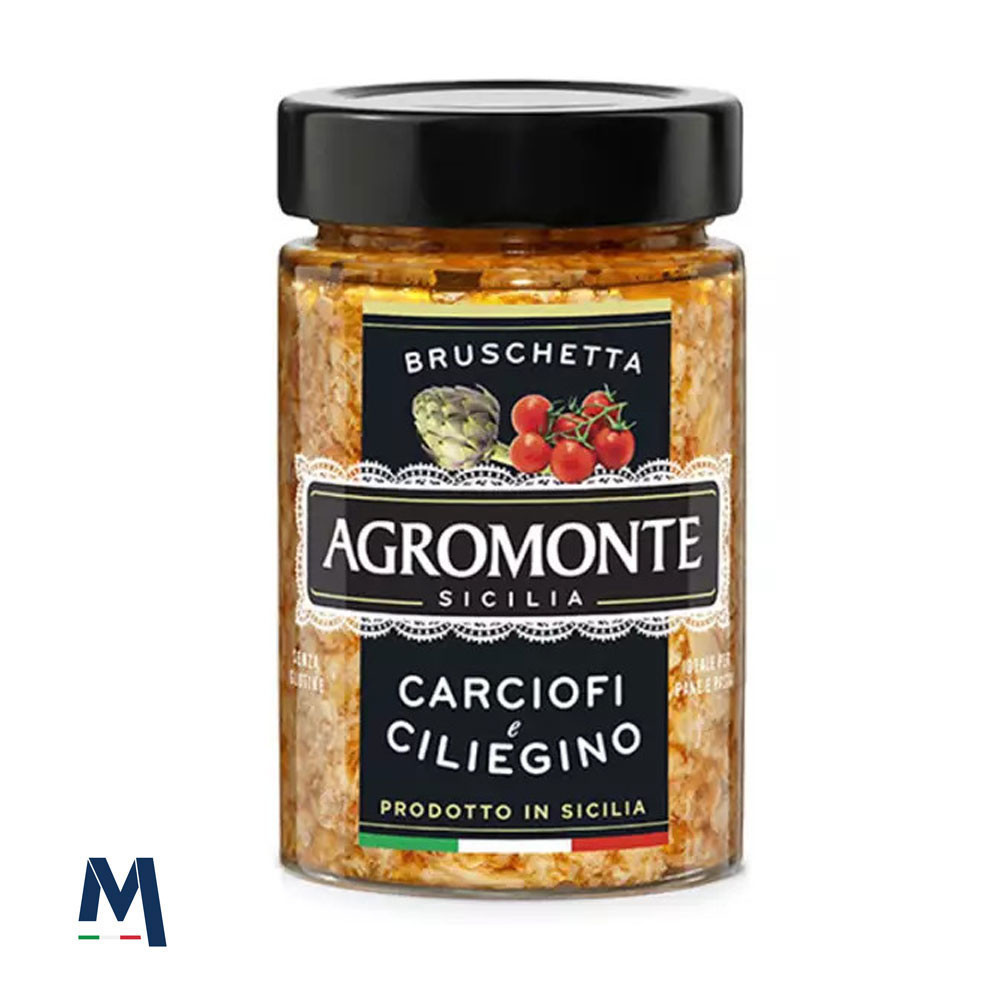 Bruschetta Carciofi e Ciliegino 200 gr Agromonte