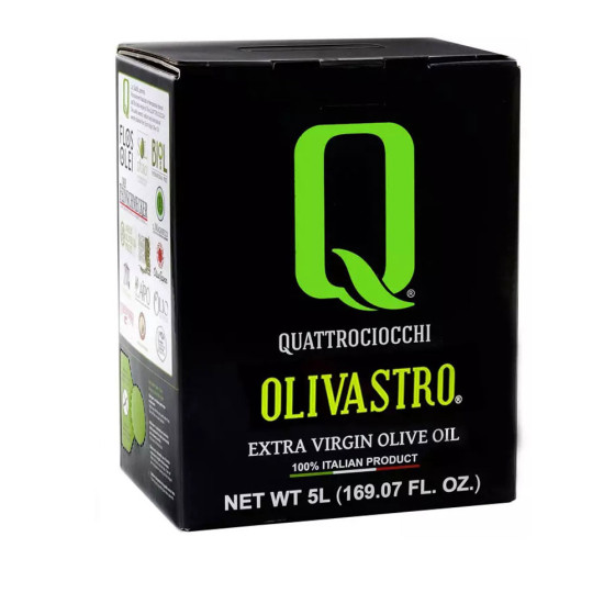 Olivastro Extra Virgin Olive Oil 5 litre Bag in Box Quattrociocchi