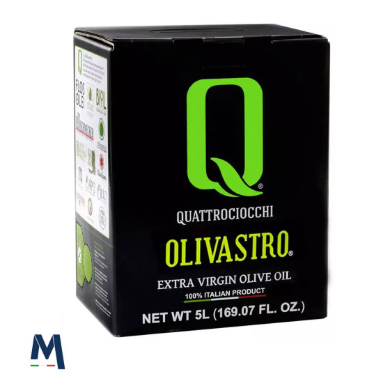 Olivastro Extra Virgin Olive Oil 5 litre Bag in Box Quattrociocchi