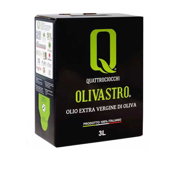 Natives Olivenöl Extra Olivastro 3 l Bag in Box Quattrociocchi