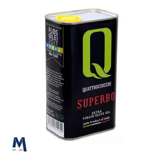 Latta Olio Extra Vergine Oliva "Superbo" 1 lt Frantoio Quattrociocchi