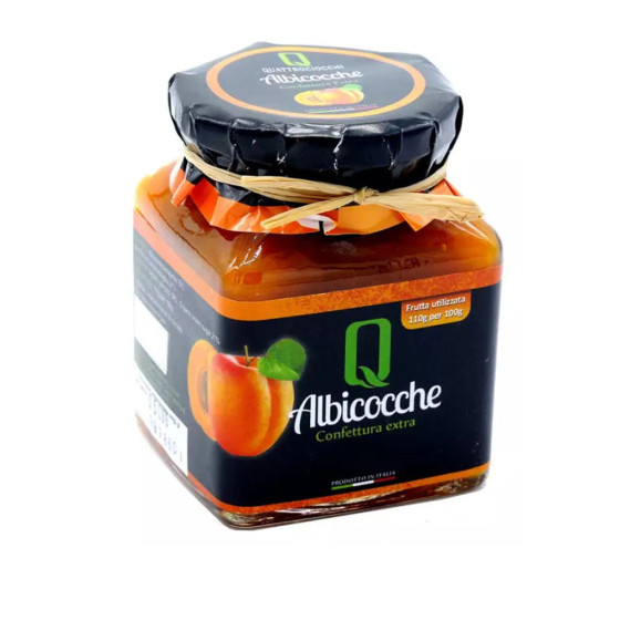 Apricot Extra Jam 350 gr Quattrociocchi
