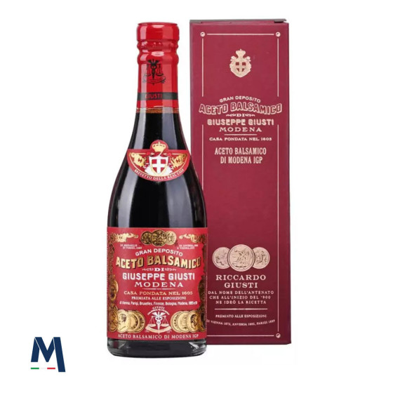 Geschenkbox Balsamico Essig aus Modena IGP 3 Goldmedaillen 250 ml