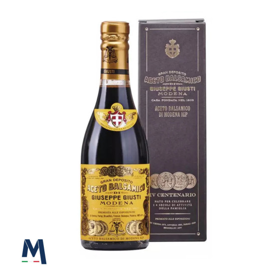 Vinaigre balsamique de Modène IGP 4 médailles d'or en coffret 250 ml