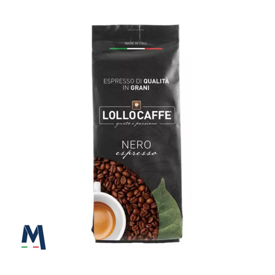 Kaffeebohnen Espresso Schwarz Lollo Caffè 1 kg
