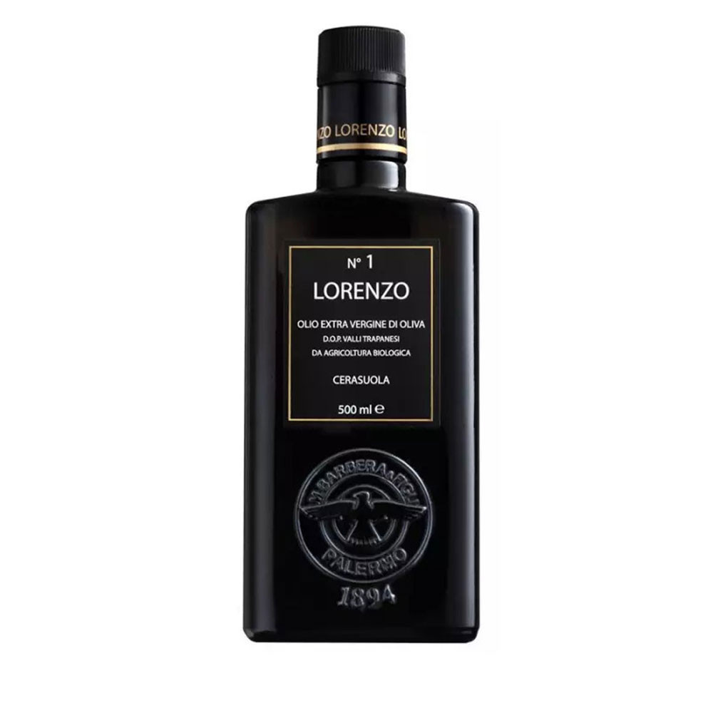 Lorenzo Nr. 1 Natives Bio-Olivenöl extra DOP Valli Trapanesi 500 ml