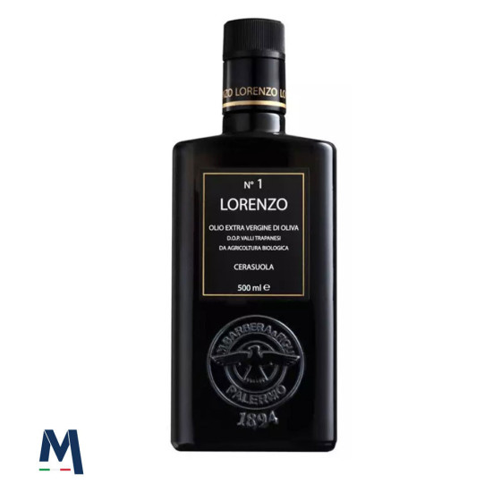 Lorenzo Nr. 1 Natives Bio-Olivenöl extra DOP Valli Trapanesi 500 ml
