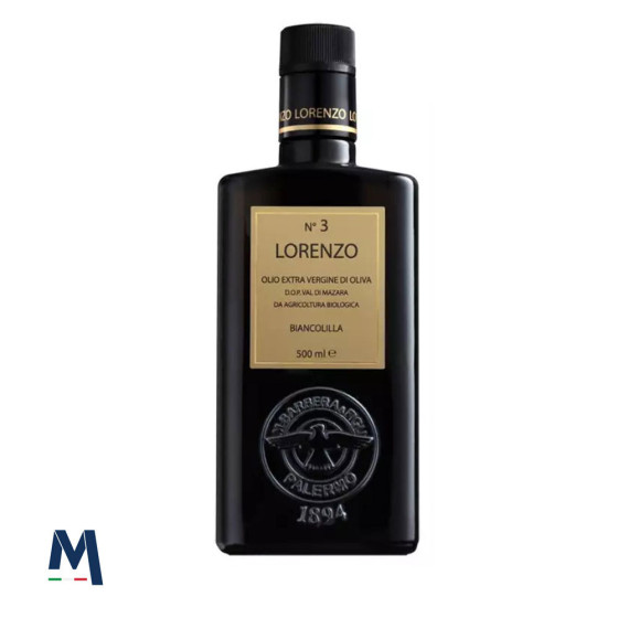 Lorenzo No. 3 Organic Extra Virgin Olive Oil DOP Val di Mazara 500 ml