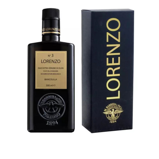 Lorenzo Nr. 3 Natives Bio-Olivenöl extra Val di Mazara DOP 500 ml