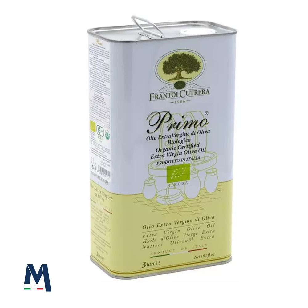 Primo Biologico Olio Extra Vergine di Oliva Cutrera 3 lt