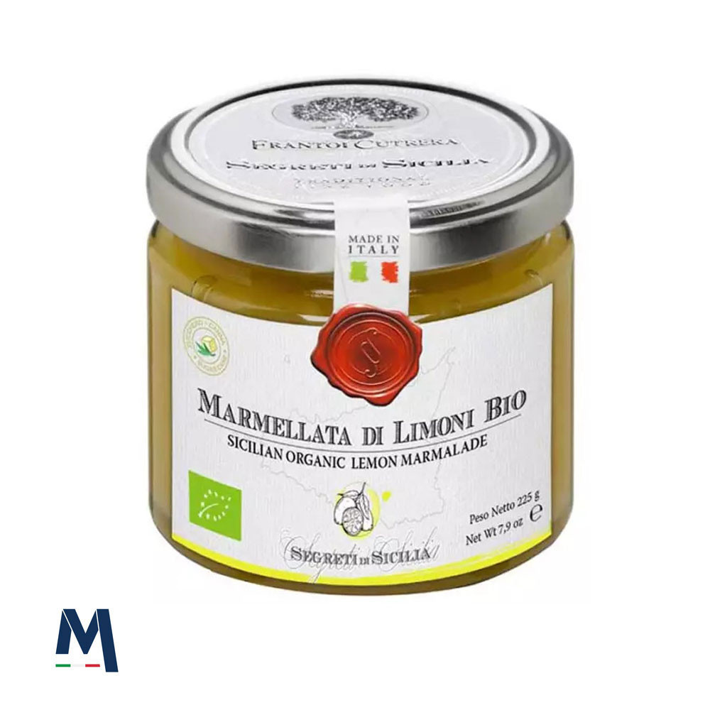 Organic Lemon Marmalade 225g Cutrera