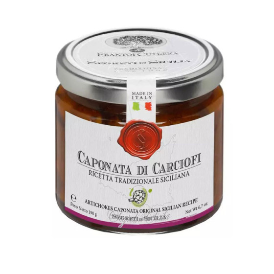Sicilian Artichoke Caponata 190 g Cutrera