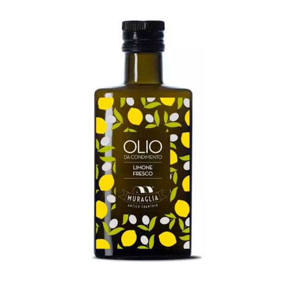 Huile aromatisée au citron frais 200 ml Muraglia