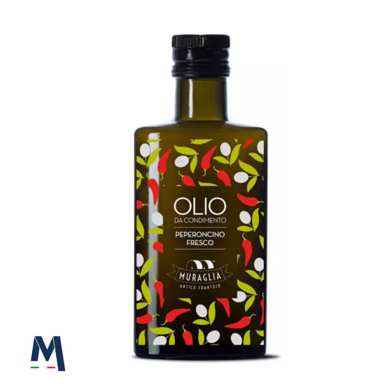 Olio aromatizzato al Peperoncino Fresco 200 ml Muraglia