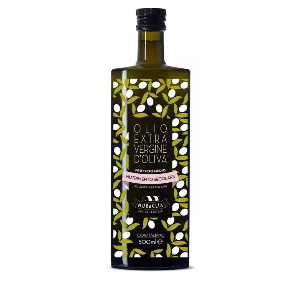 Monocultivar Peranzana Medium Fruity Extra Virgin Olive Oil 500 ml