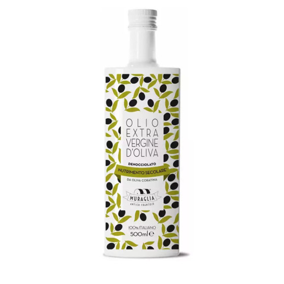 Olio Extra Vergine di Oliva Monocultivar "Essenza" Coratina Denocciolato 500 ml