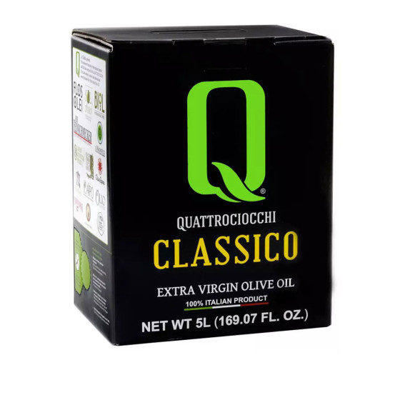 Natives Olivenöl Extra Classico Bag in Box 5 l Frantoio Quattrociocchi