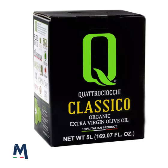 Olio EVO "Classico" Bio Bag in Box 5 lt Frantoio Quttrociocchi