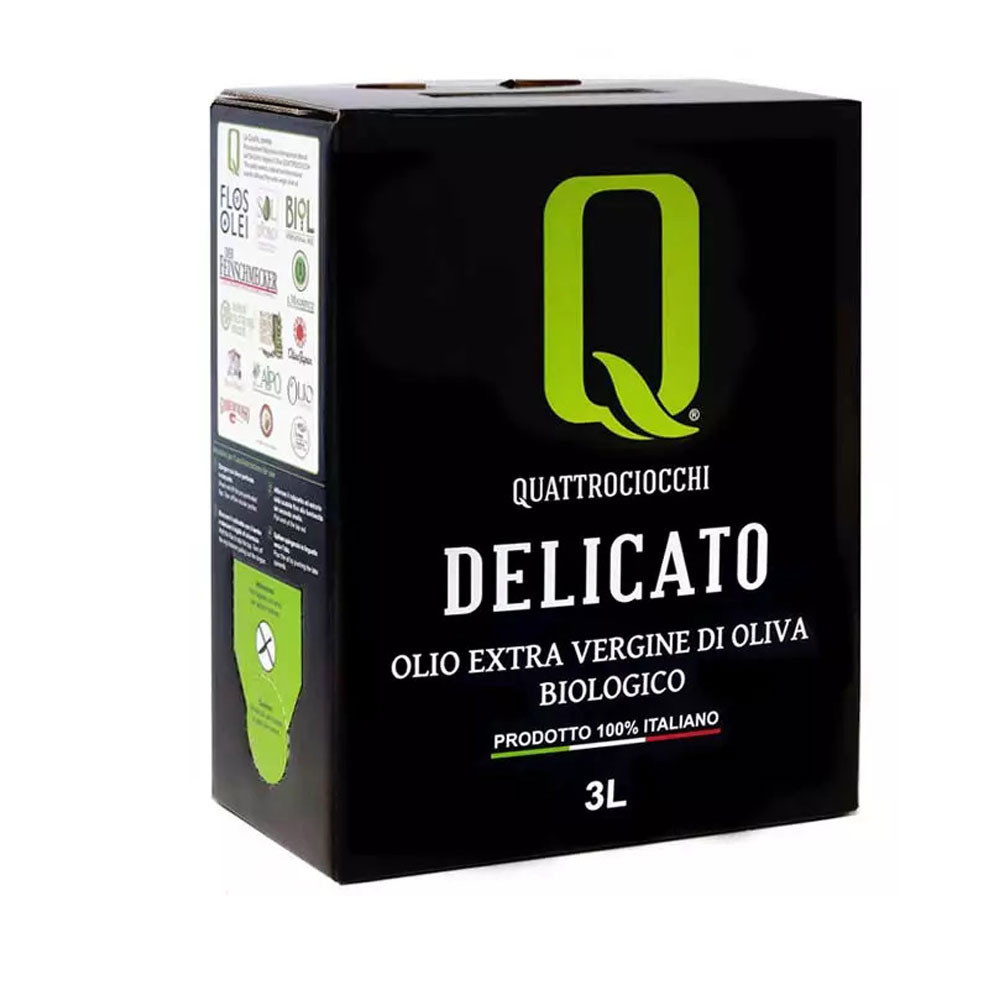 Natives Bio Olivenöl Extra Delicato 3 l Quattrociocchi