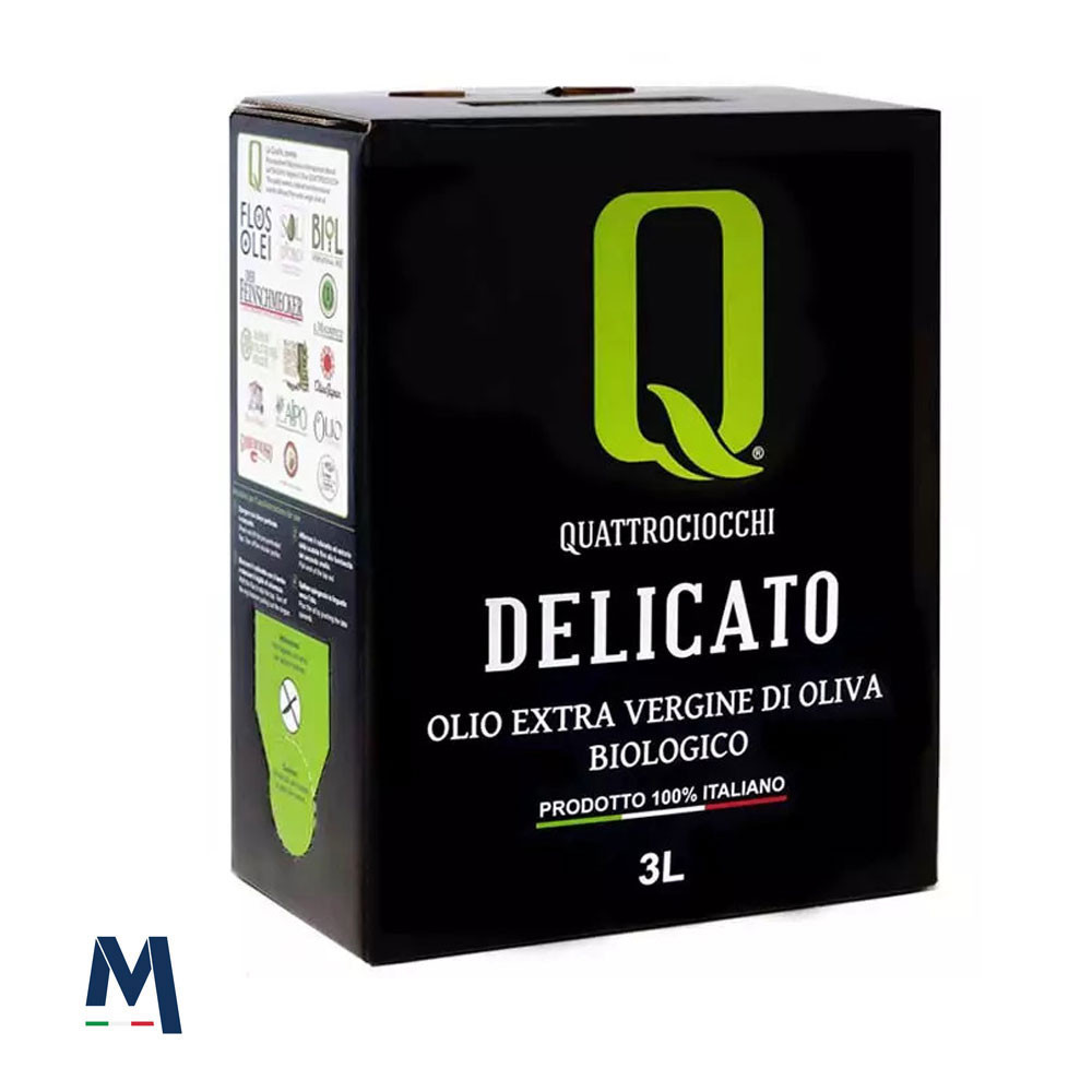 Natives Bio Olivenöl Extra Delicato 3 l Quattrociocchi