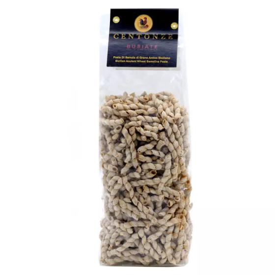Busiate aus sizilianischem Hartweizen Tumminia 500 g Centonze