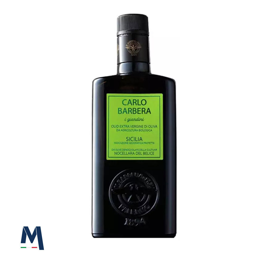 Olio EVO Bio Denocciolato IGP Sicilia Giardini di Carlo 500 ml