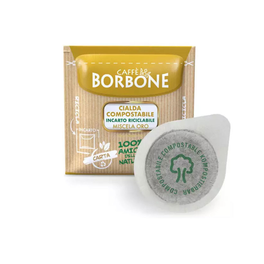 50 ESE-Kaffeepads 44 mm GOLD Mischung Borbone