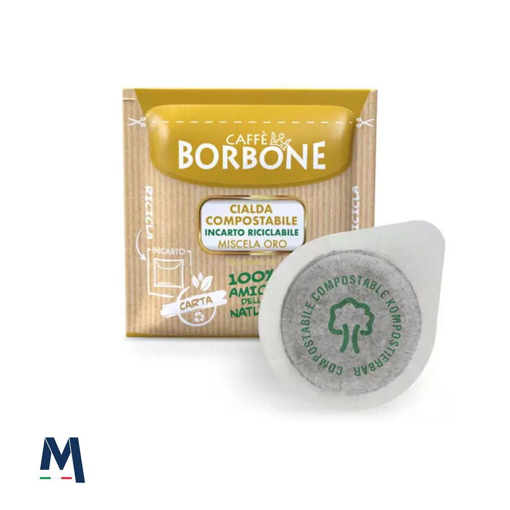 50 ESE-Kaffeepads 44 mm GOLD Mischung Borbone