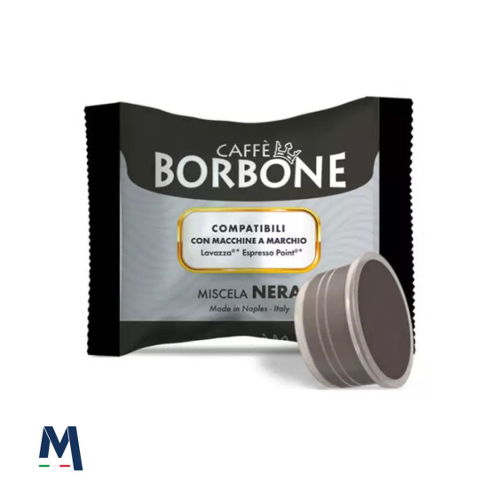 50 Kapseln Kaffee Mischung SCHWARZ Lavazza® Espresso Point® Borbone