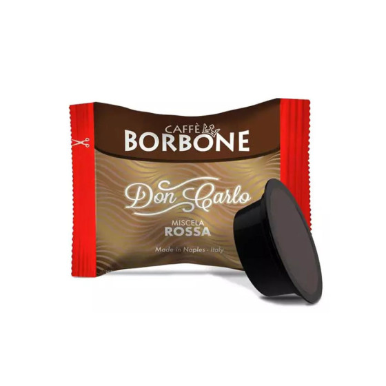 50 Borbone RED Blend Capsules Compatible with Lavazza A Modo Mio®