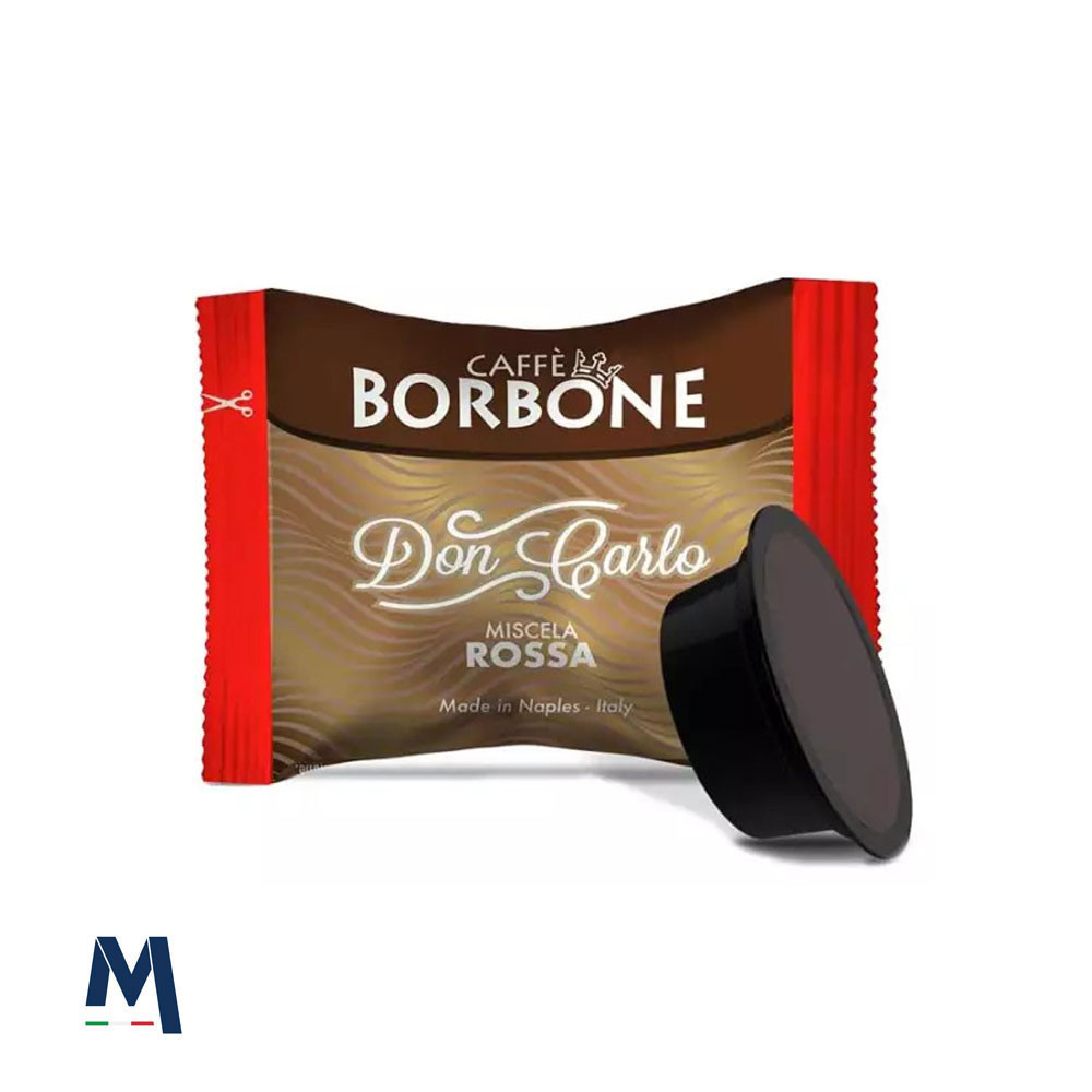 50 Kapseln Kaffee ROTE Mischung Kompatibel mit Lavazza A Modo Mio®