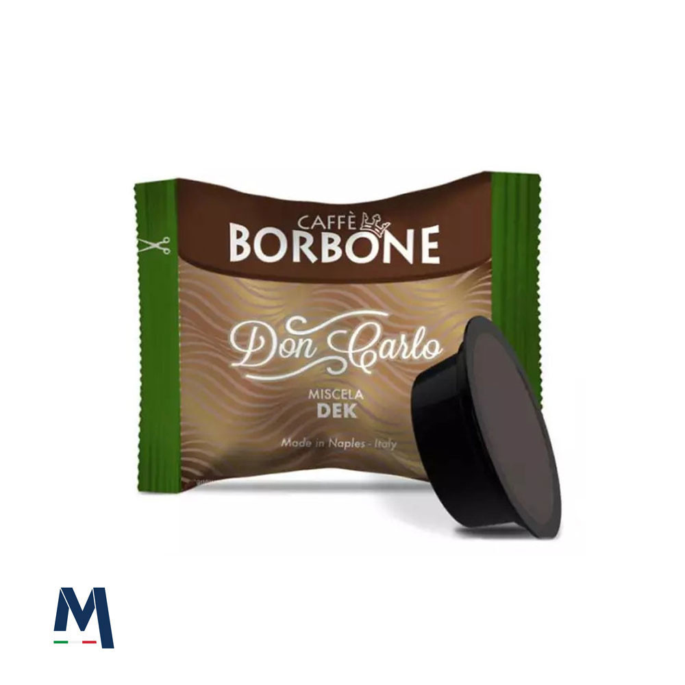 50 capsules Borbone mélange DÉCAF compatibles Lavazza A Modo Mio®