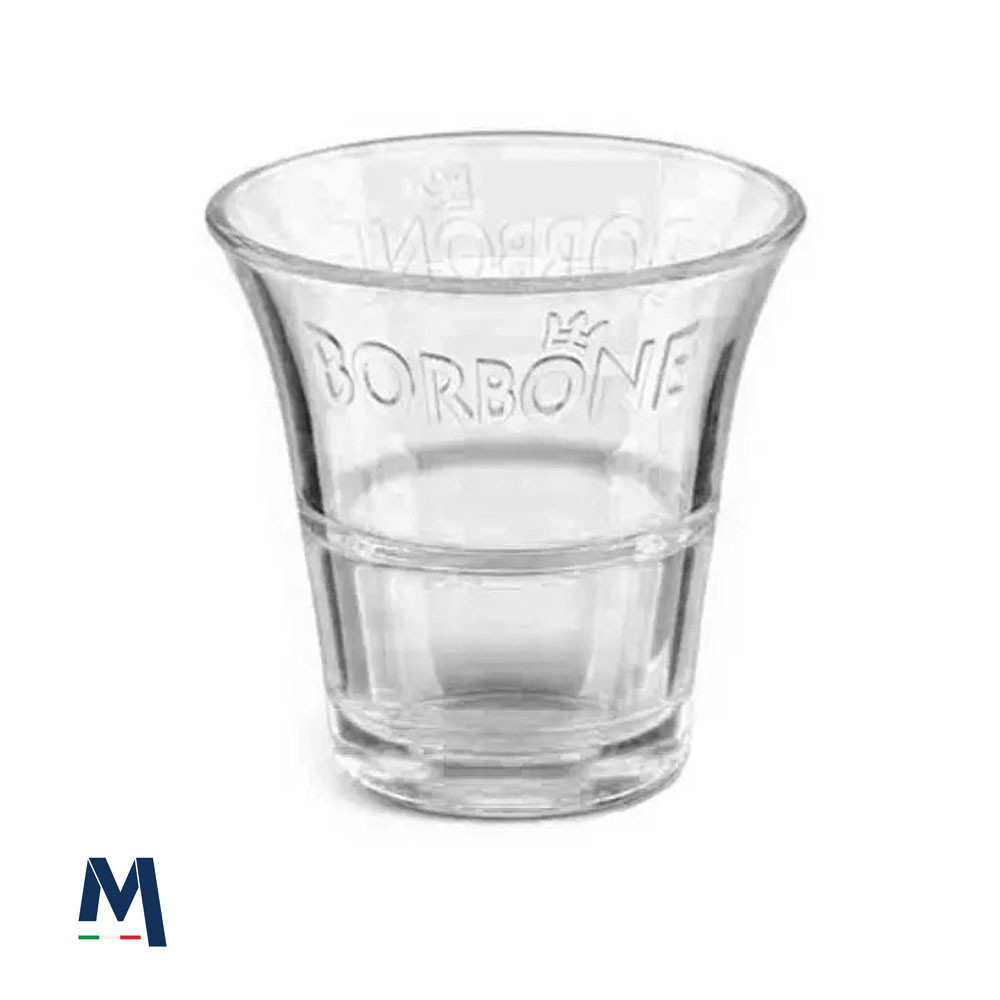 Transparent Glass Cup Borbone