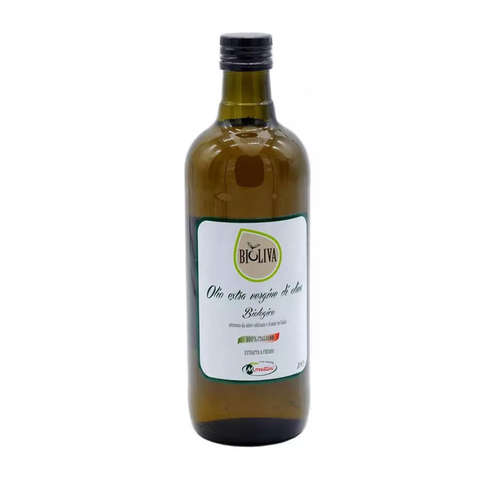 Bioliva Huile d'olive extra vierge biologique 1 l Morettini