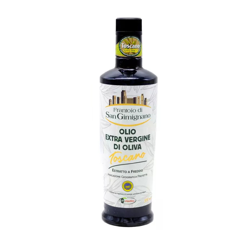 Huile d'olive extra vierge toscane IGP 500 ml Frantoio di San Gimignan