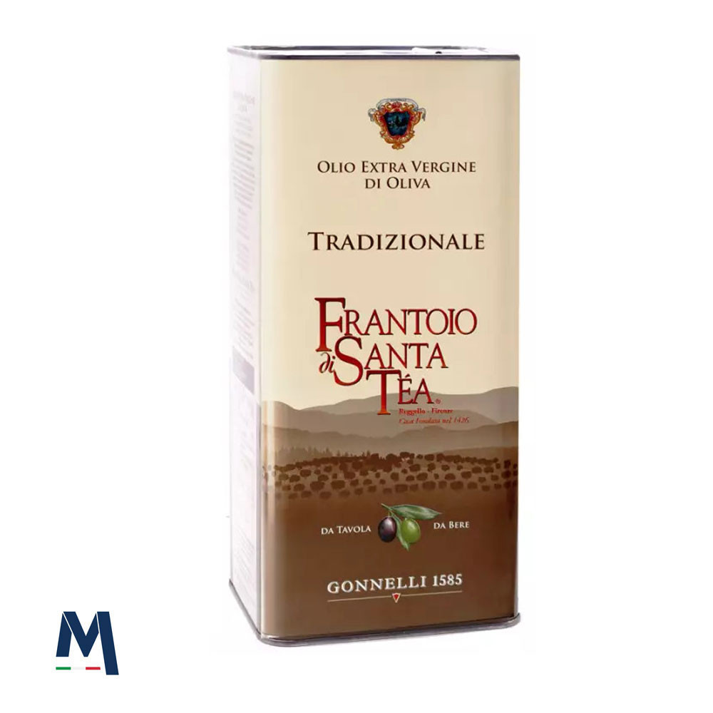 Natives Olivenöl Extra Tradizionale 5 Liter Kanister Santa Tea