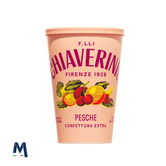 Confettura Extra di Pesche 320 gr Chiaverini