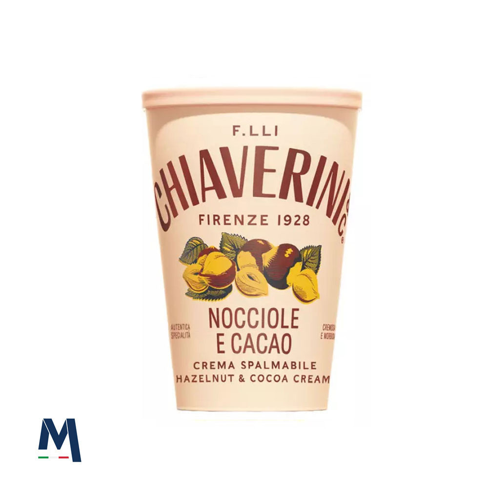 Hazelnut and Cocoa Spread 300g Chiaverini